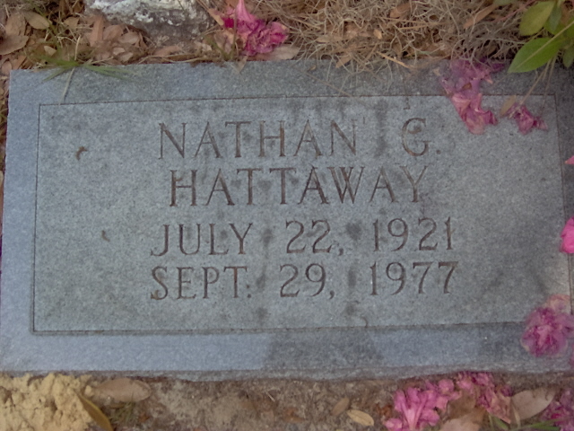 Headstone for Hattaway, Nathan G.